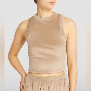 SKIMS Women’s Honey Velour Tank Top Size Medium NWT
